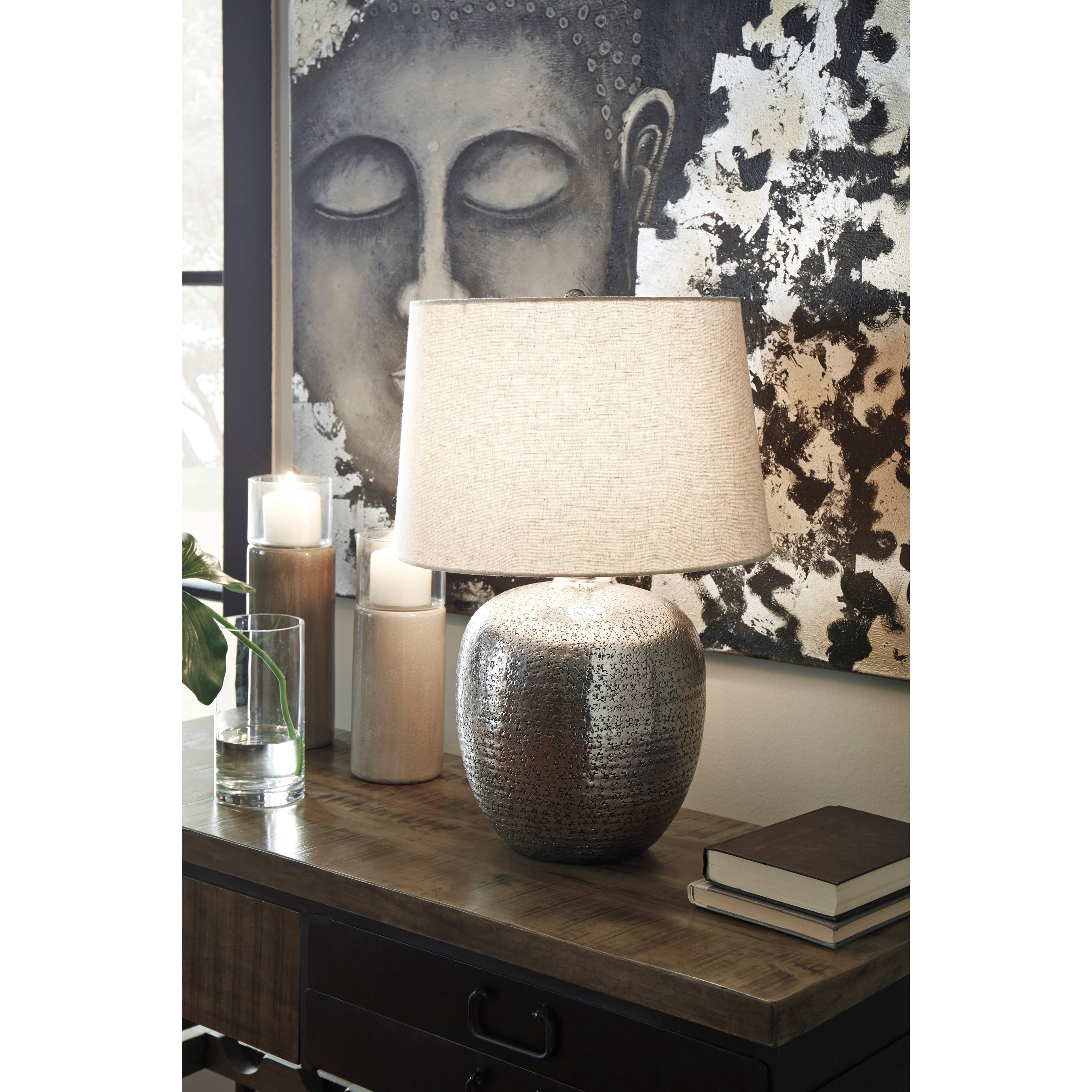 Metal table online lamps contemporary